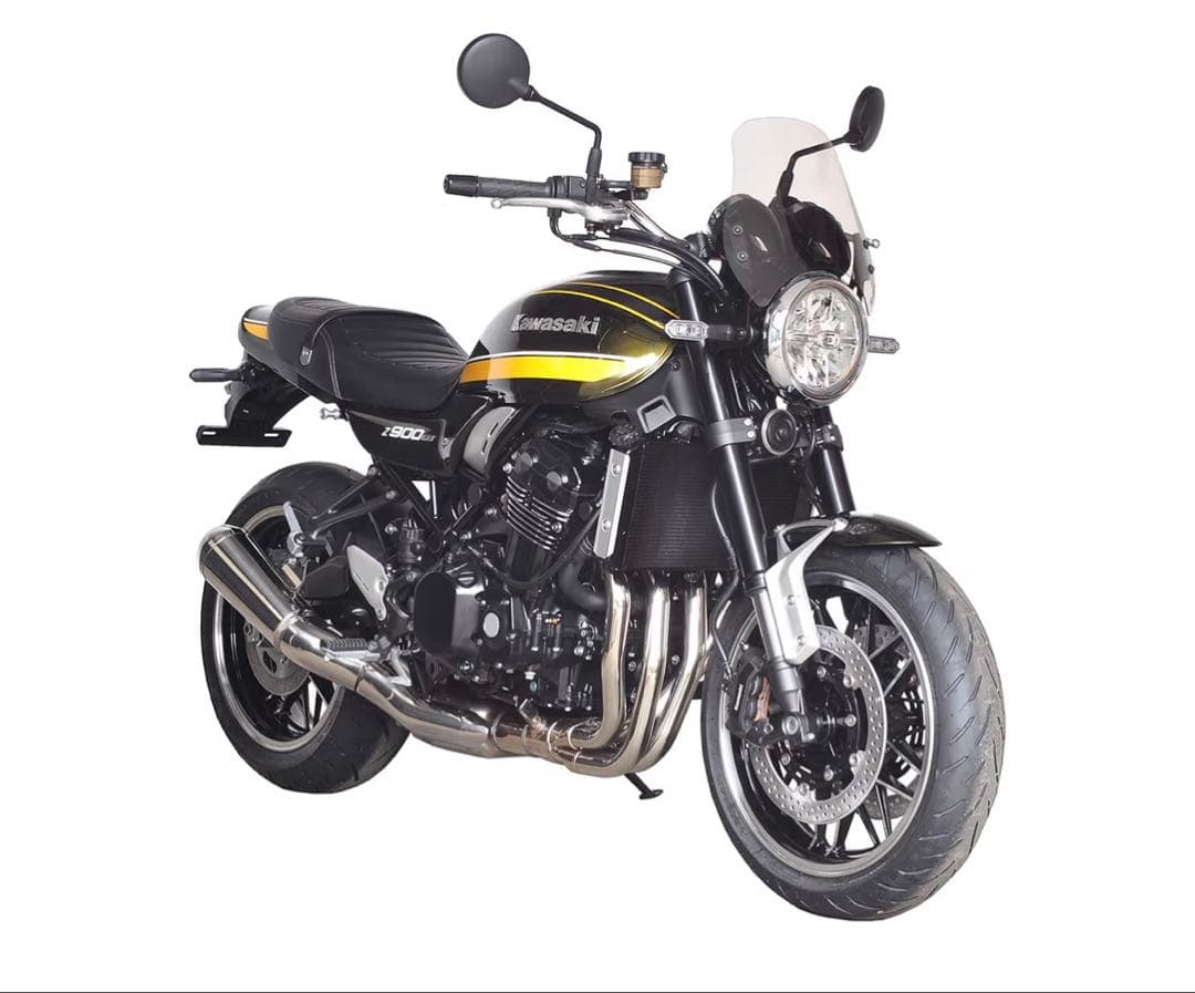 新品未使用！z900rs旭風防　スクリーン ブラウンスモーク 専用設計