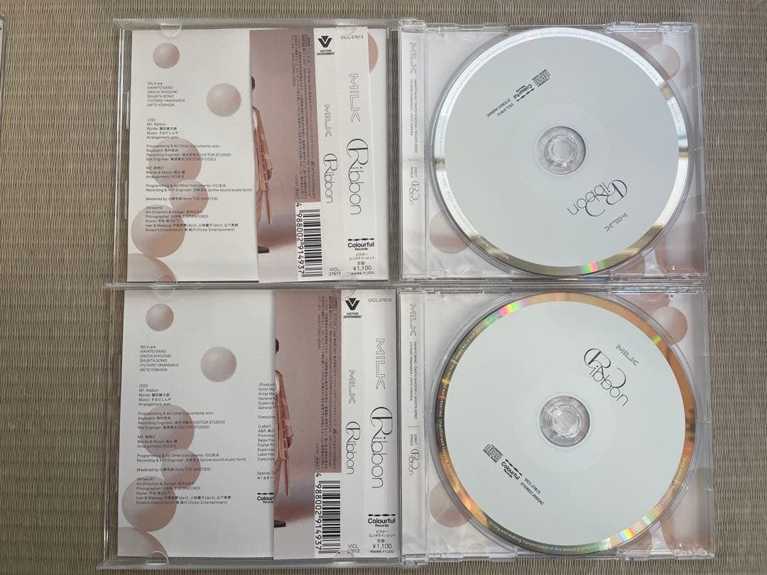 a*r様 M!lk ribbon セット 初回限定盤A B CD+Blu-ray