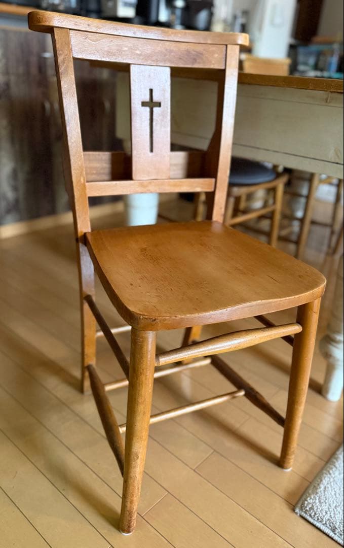 英国アンティーク チャーチチェア 教会