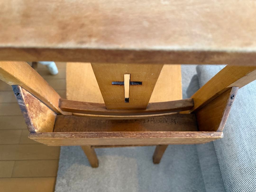 英国アンティーク チャーチチェア 教会