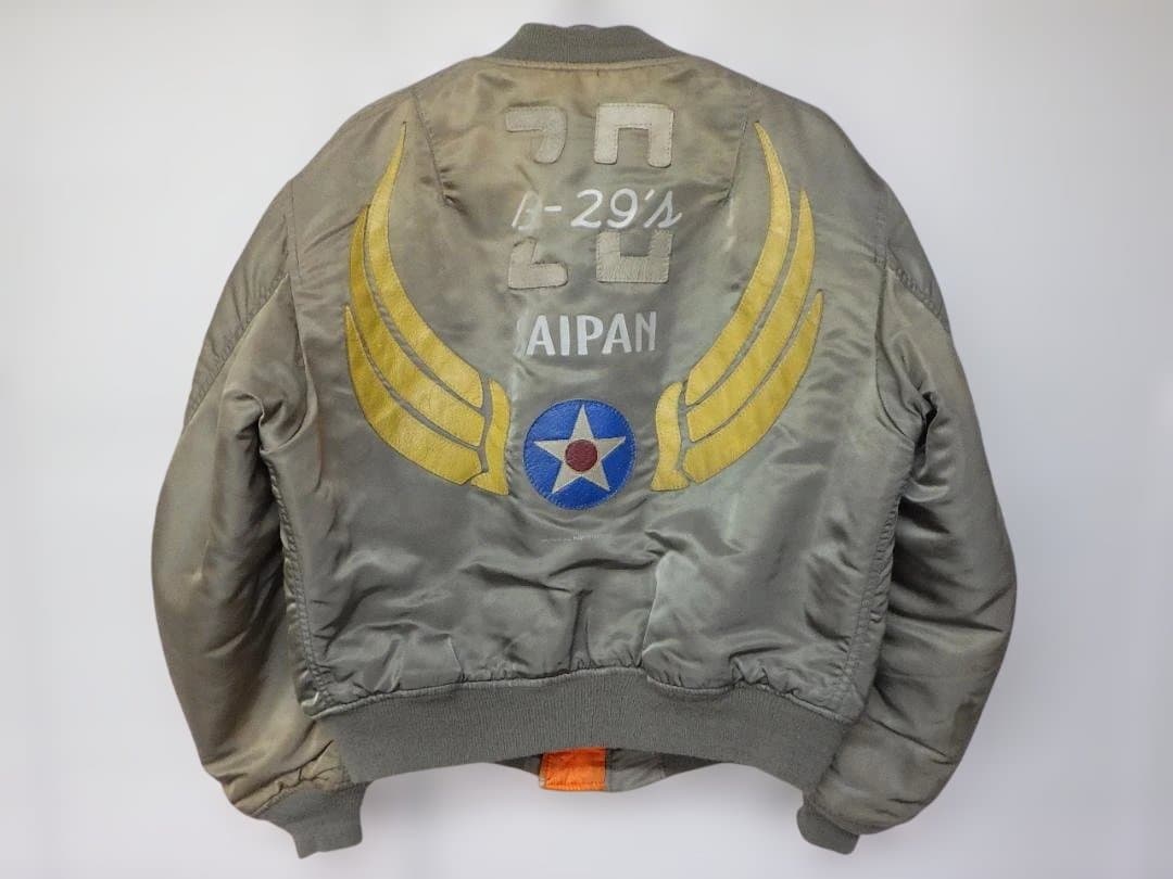 AVIREX B-29 SAIPANモデル MA-1ジャケット サイズ L