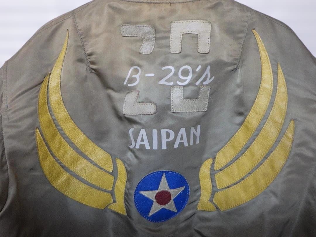 AVIREX B-29 SAIPANモデル MA-1ジャケット サイズ L