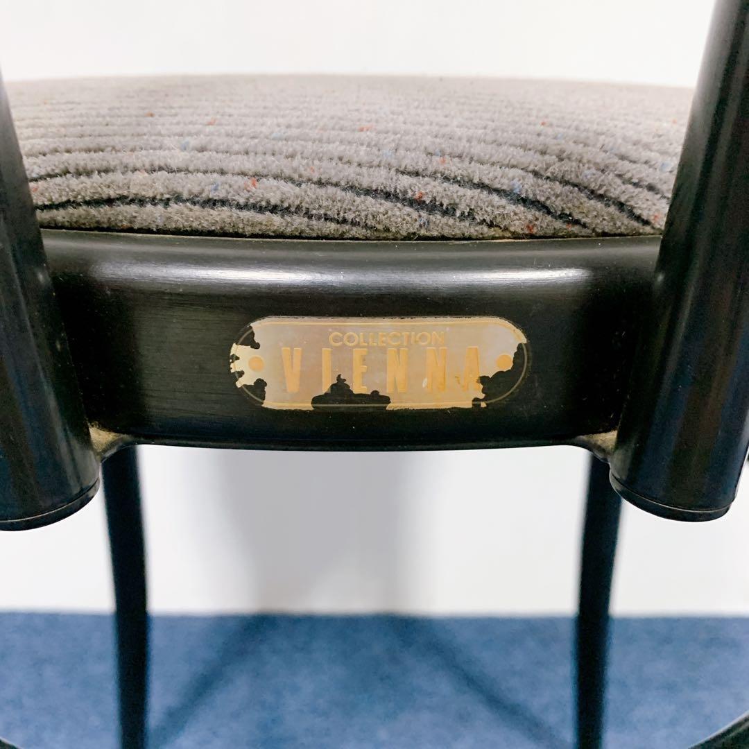 【送料込】アイアンフレーム ベントウッドチェア 2脚セット　ルーマニア製