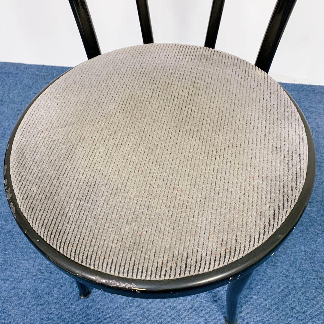 【送料込】アイアンフレーム ベントウッドチェア 2脚セット　ルーマニア製