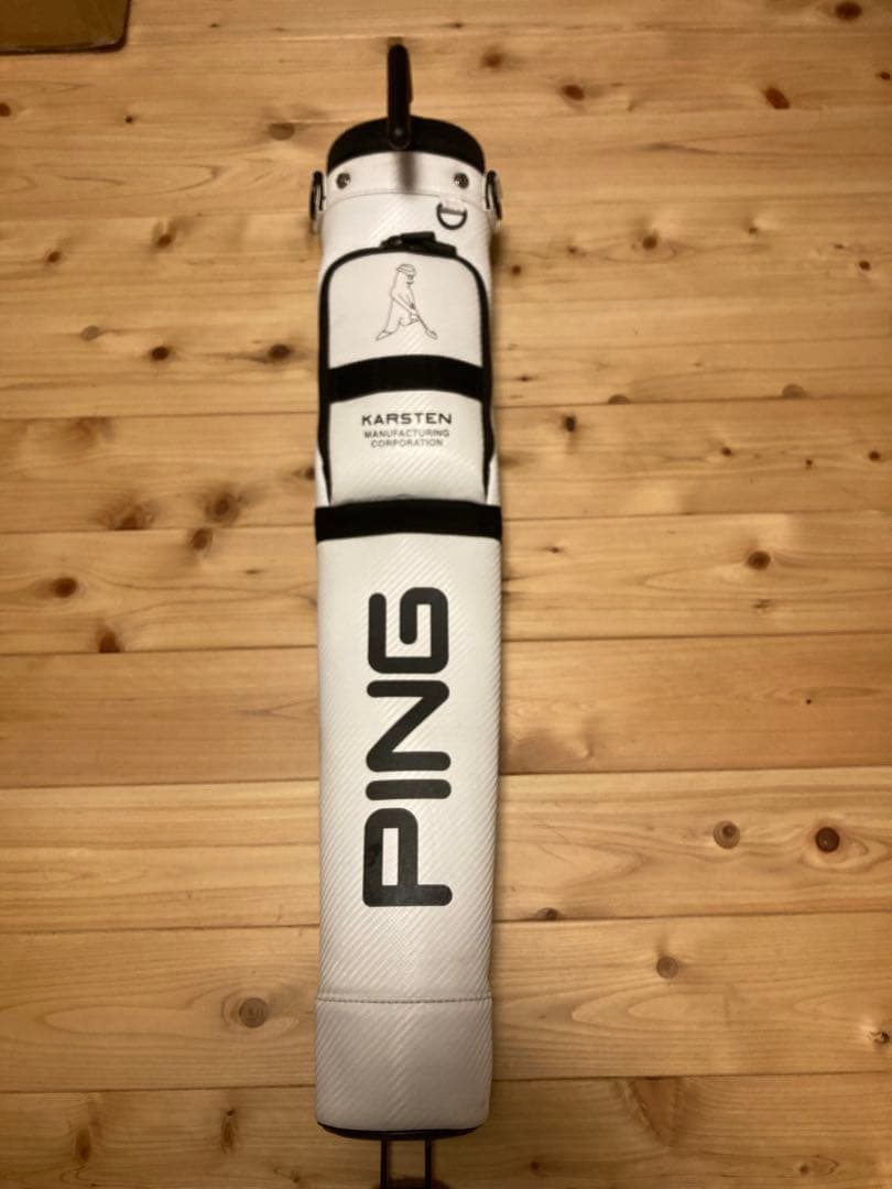 PING スタンドバッグ ホワイト