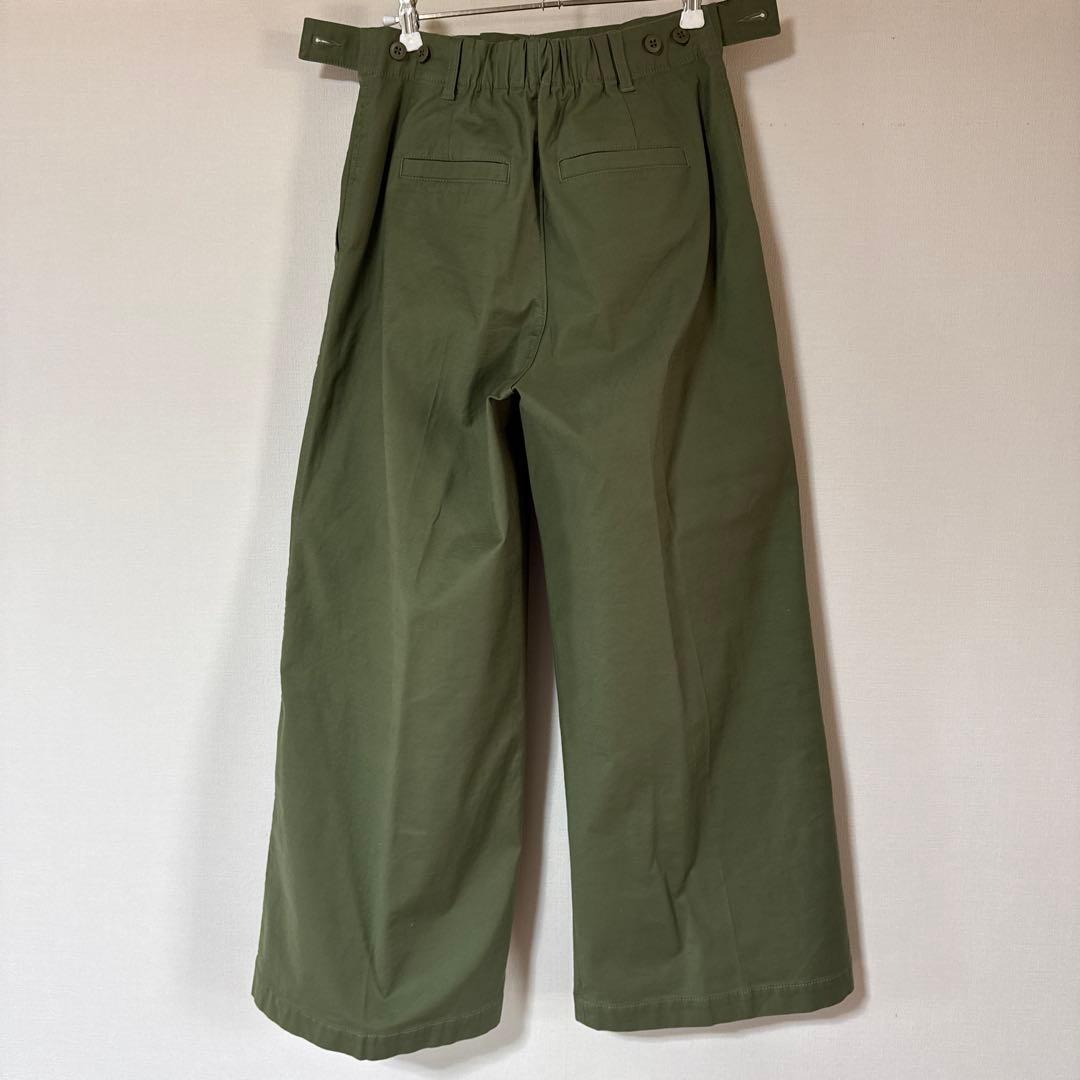 Spick and Span バックサテンカーゴワイドパンツ サイズ34