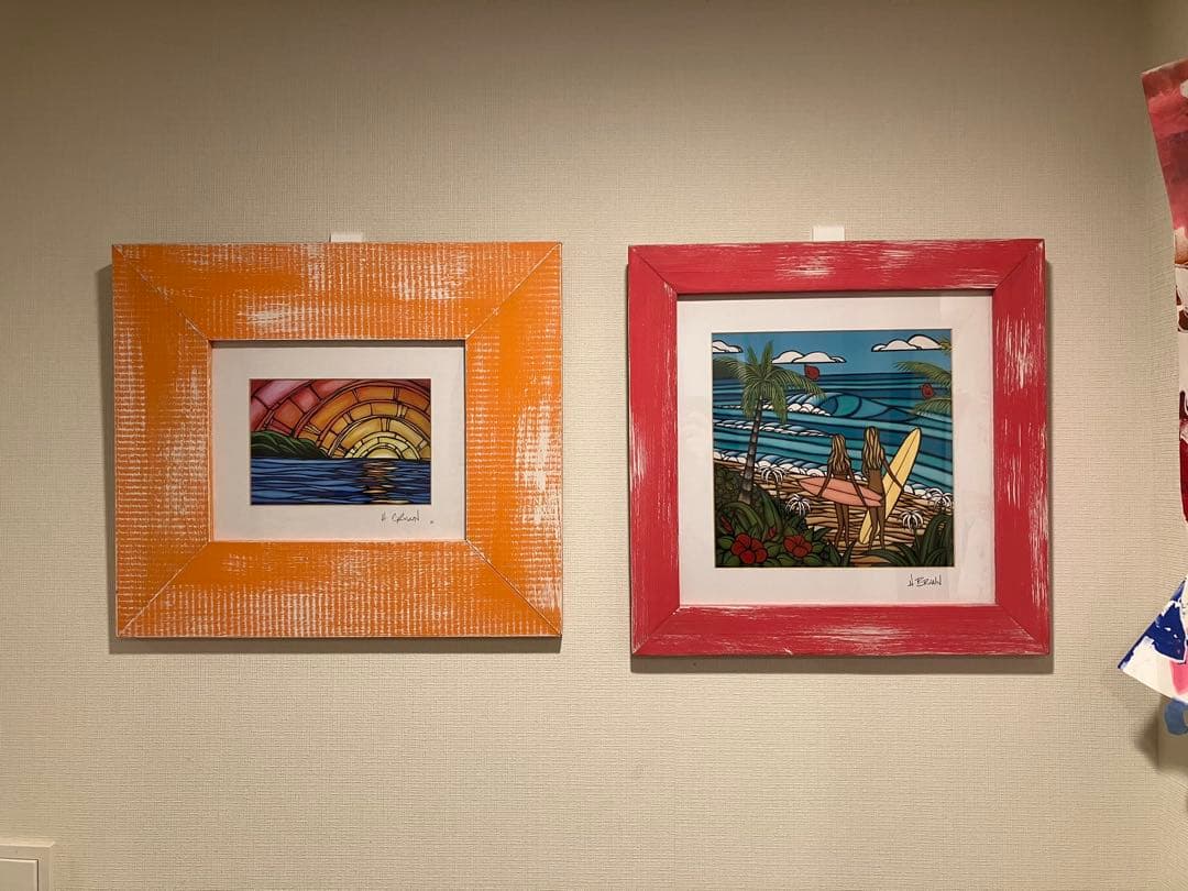 ヘザーブラウンHeather Brownアートフレーム セット ロンハーマン額縁