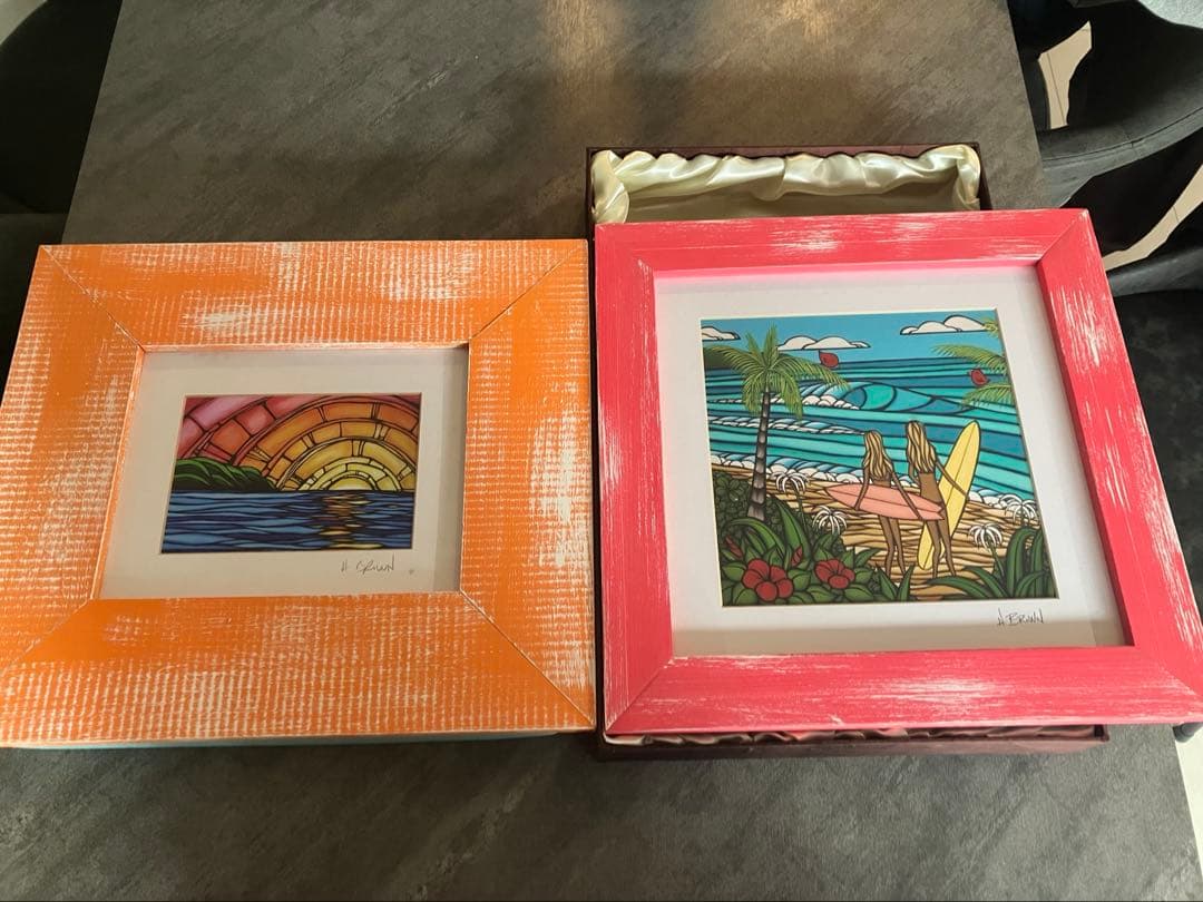 ヘザーブラウンHeather Brownアートフレーム セット ロンハーマン額縁