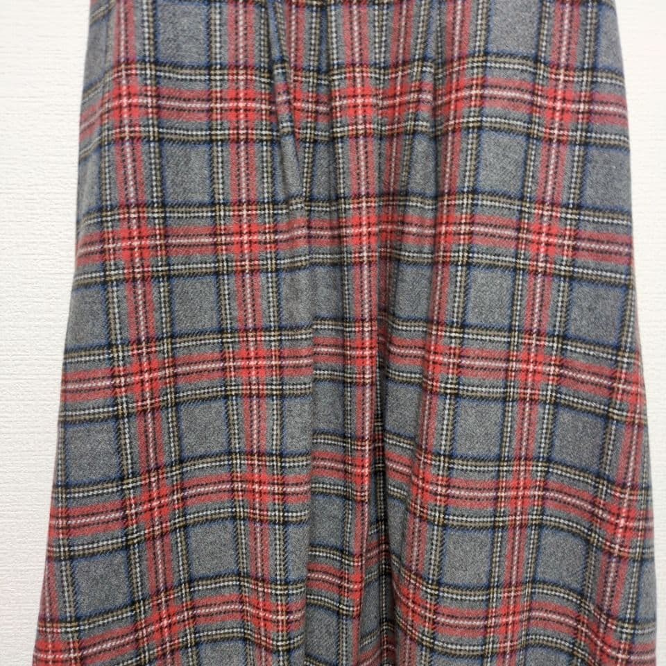【完売品】タータンチェックAラインジャンスカ フランシュリッペ Mサイズ