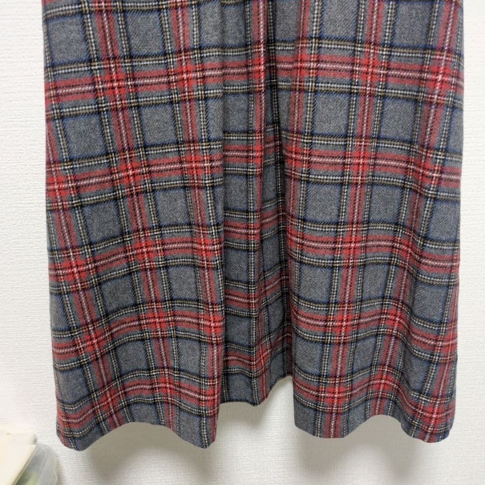 【完売品】タータンチェックAラインジャンスカ フランシュリッペ Mサイズ