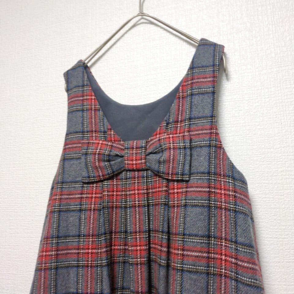 【完売品】タータンチェックAラインジャンスカ フランシュリッペ Mサイズ