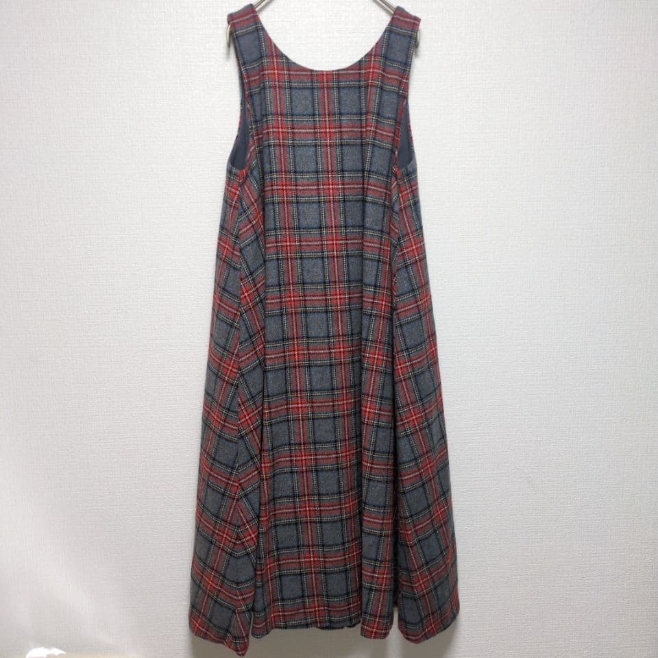【完売品】タータンチェックAラインジャンスカ フランシュリッペ Mサイズ