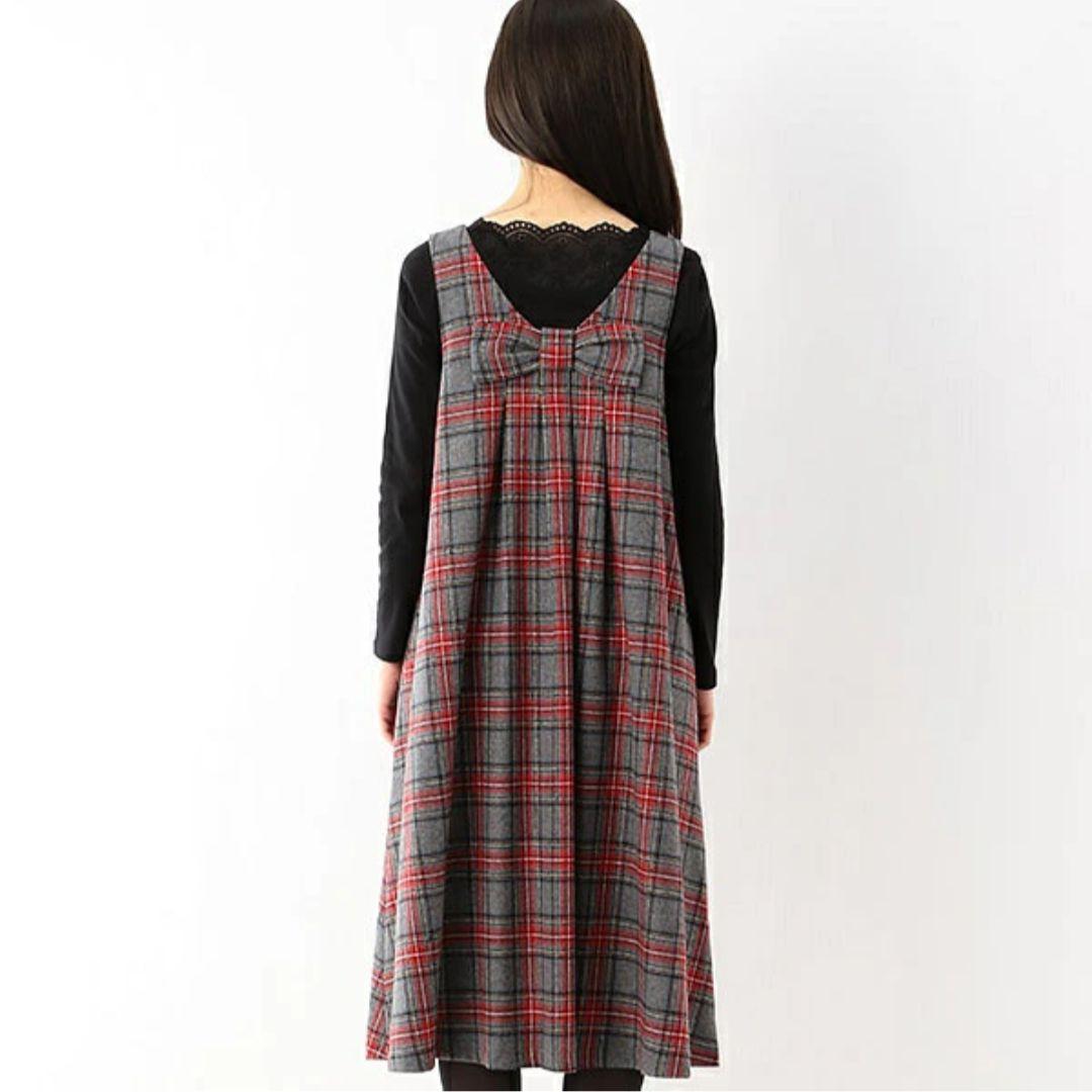 【完売品】タータンチェックAラインジャンスカ フランシュリッペ Mサイズ