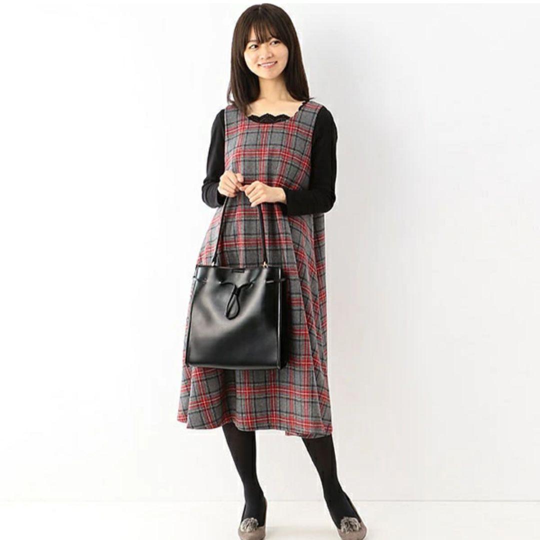 【完売品】タータンチェックAラインジャンスカ フランシュリッペ Mサイズ