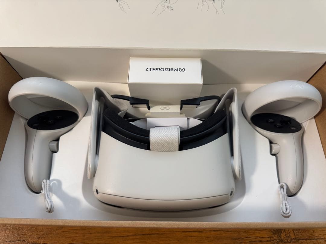 【美品】 quest 2 128GB 本体＋1.3万円相当ストラップ