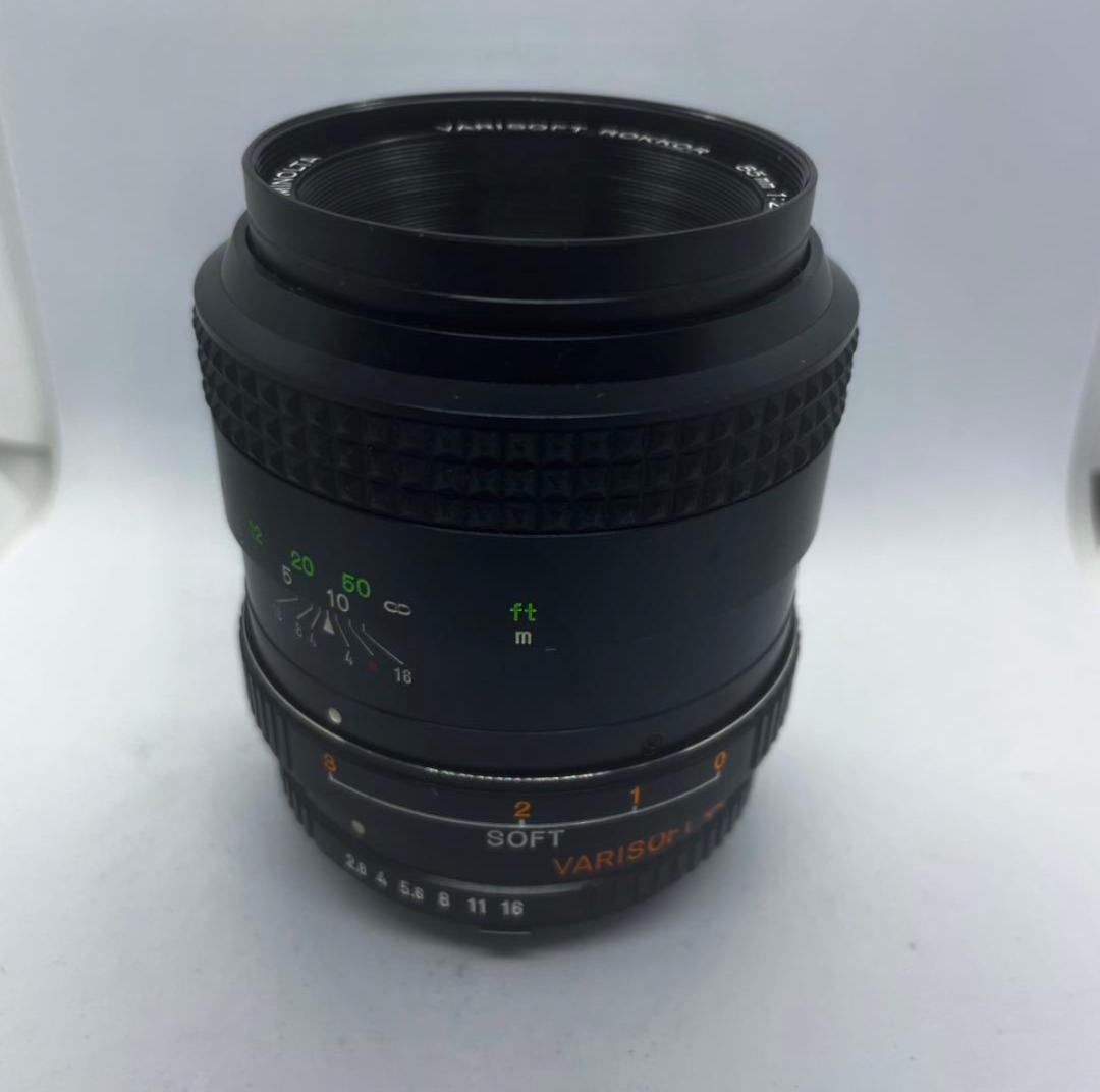 【動作品】MINOLTA VARISOFT ROKKOR 85mm F2.8