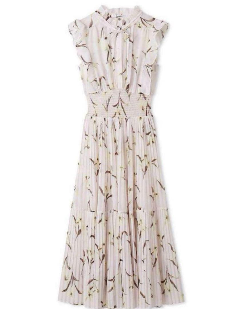 SNIDEL Sustainable20周年プリントワンピース Q