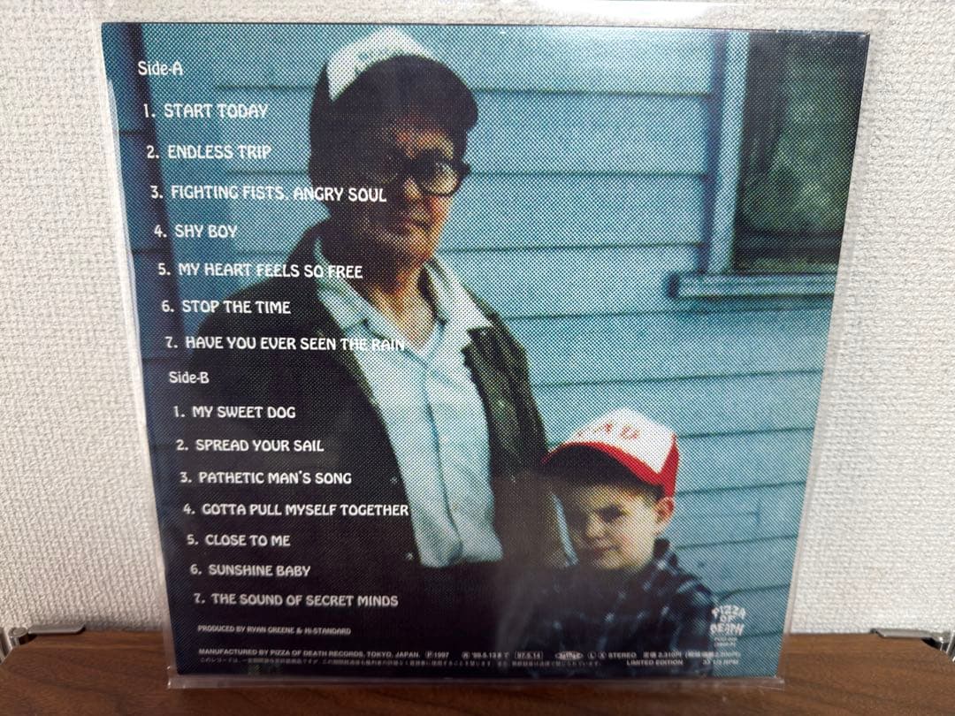 Hi-STANDARD ANGRY FIST レコード