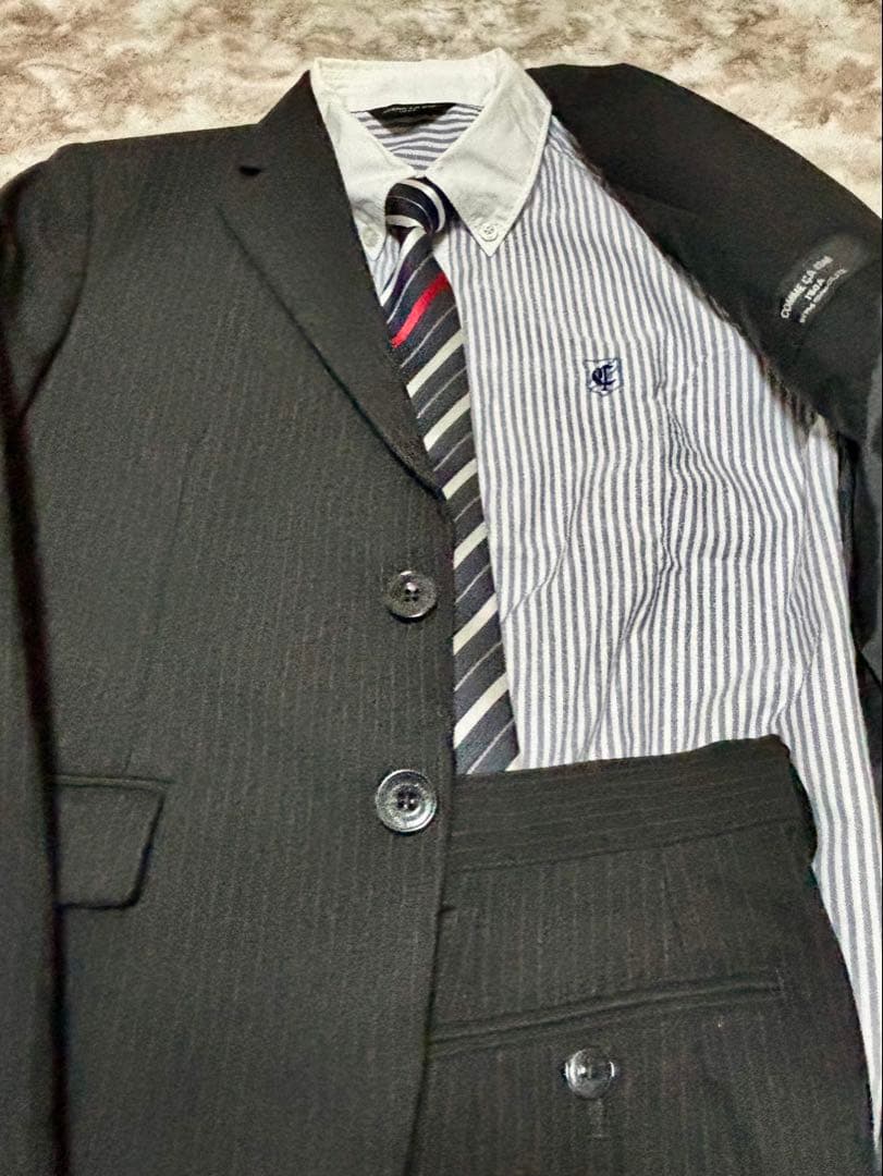 専用　新品あり❗️ 男子　コムサイズム　フォーマルスーツセット150 黒　4点