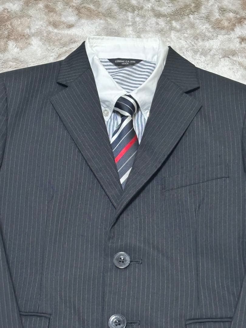 専用　新品あり❗️ 男子　コムサイズム　フォーマルスーツセット150 黒　4点