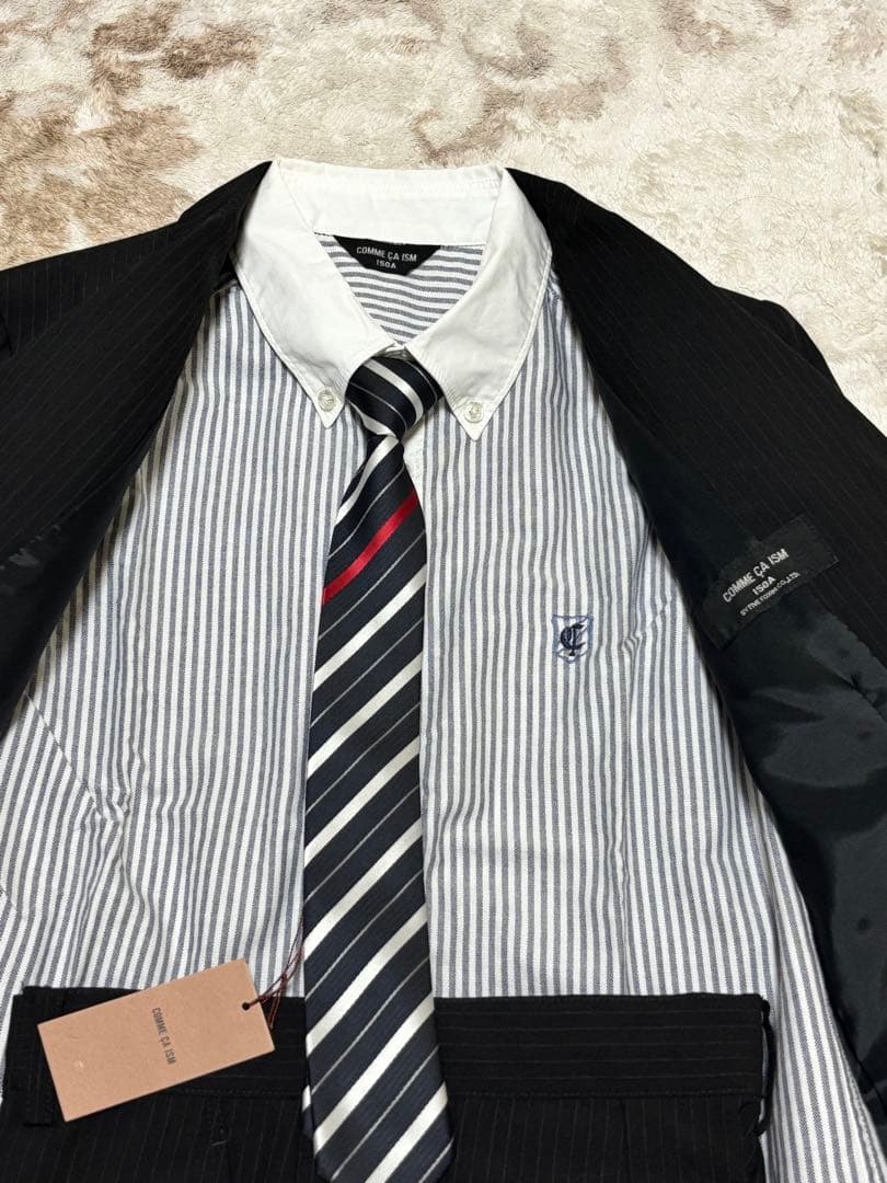専用　新品あり❗️ 男子　コムサイズム　フォーマルスーツセット150 黒　4点
