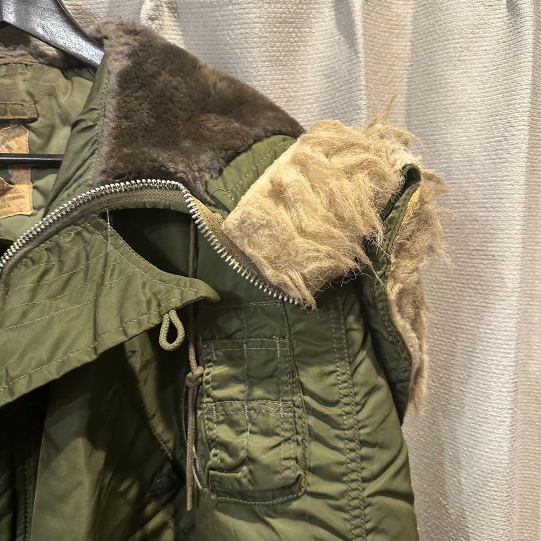 50s 実物USAF N-2BフライトジャケットTALON社製（TDLA）ジップ