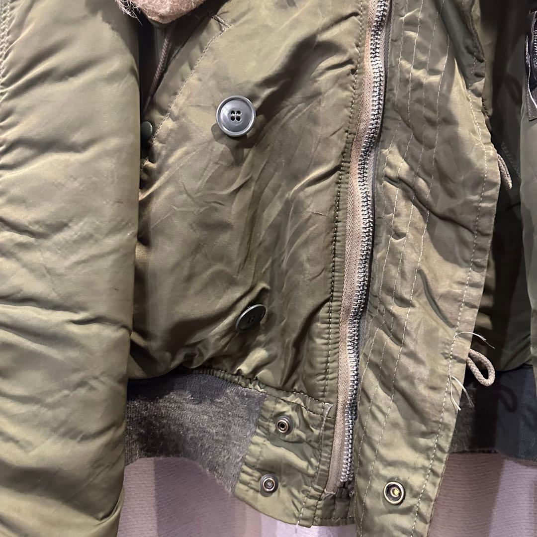 50s 実物USAF N-2BフライトジャケットTALON社製（TDLA）ジップ