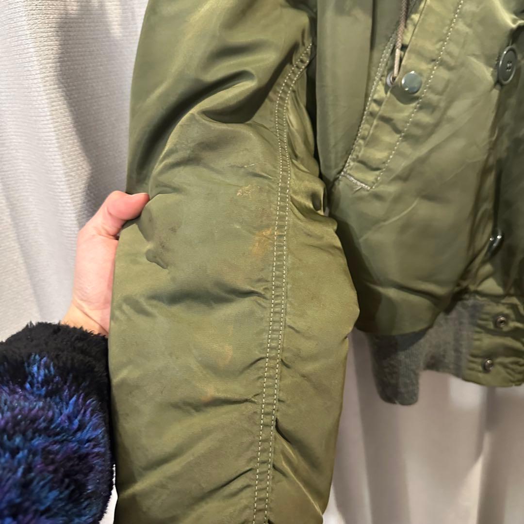 50s 実物USAF N-2BフライトジャケットTALON社製（TDLA）ジップ