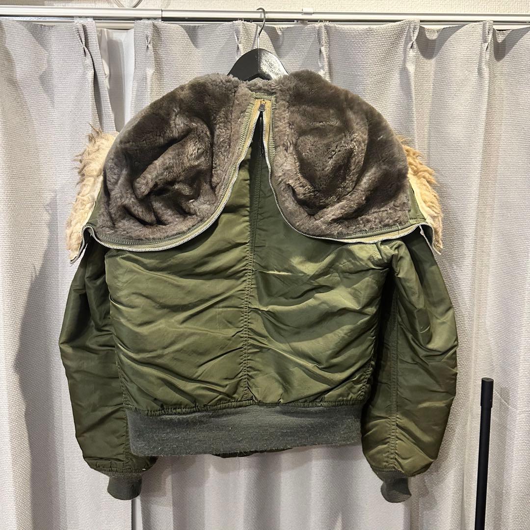 50s 実物USAF N-2BフライトジャケットTALON社製（TDLA）ジップ