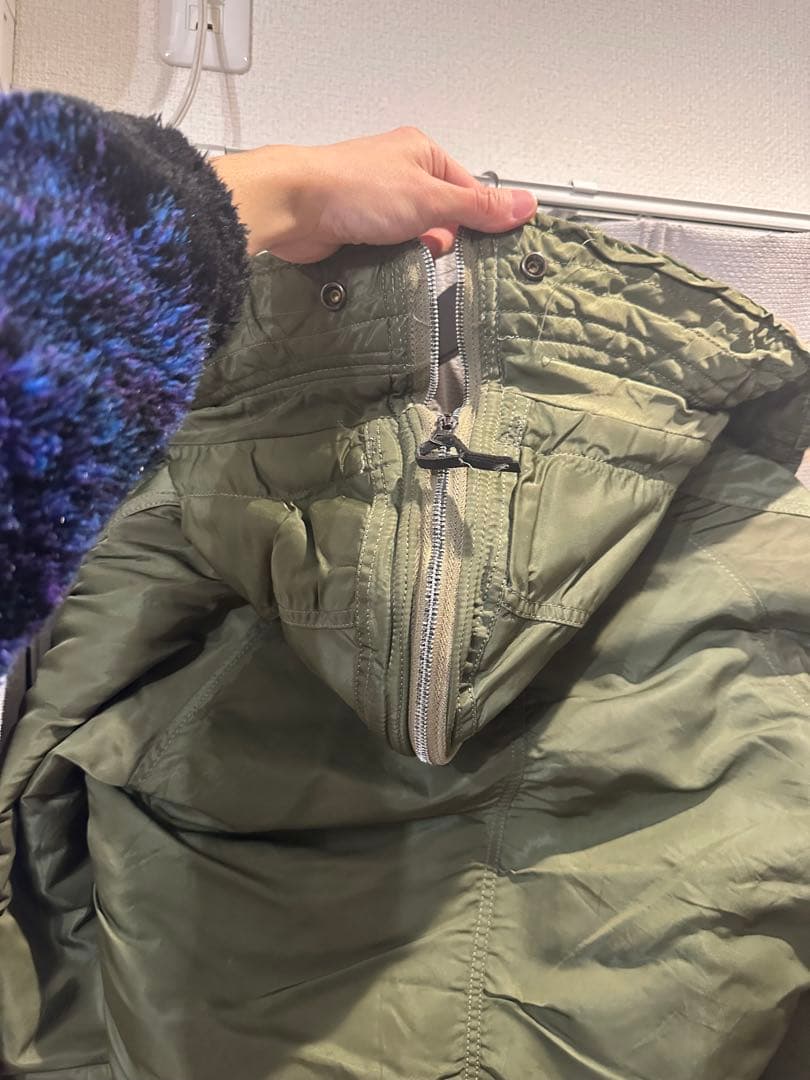 50s 実物USAF N-2BフライトジャケットTALON社製（TDLA）ジップ