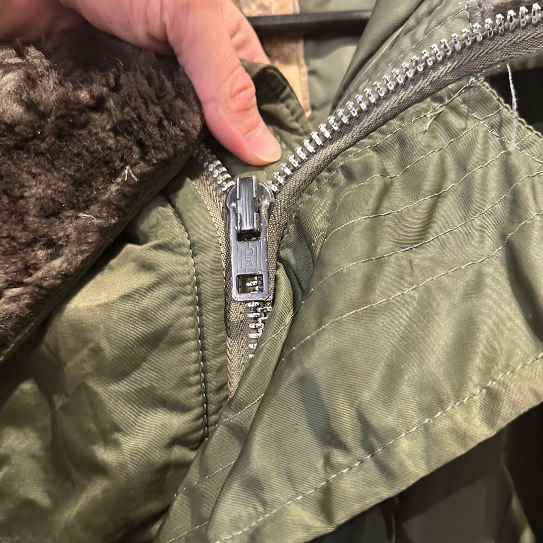 50s 実物USAF N-2BフライトジャケットTALON社製（TDLA）ジップ