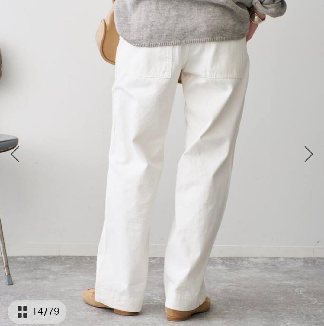 【Spick and Span】 ルーズベイカーパンツ