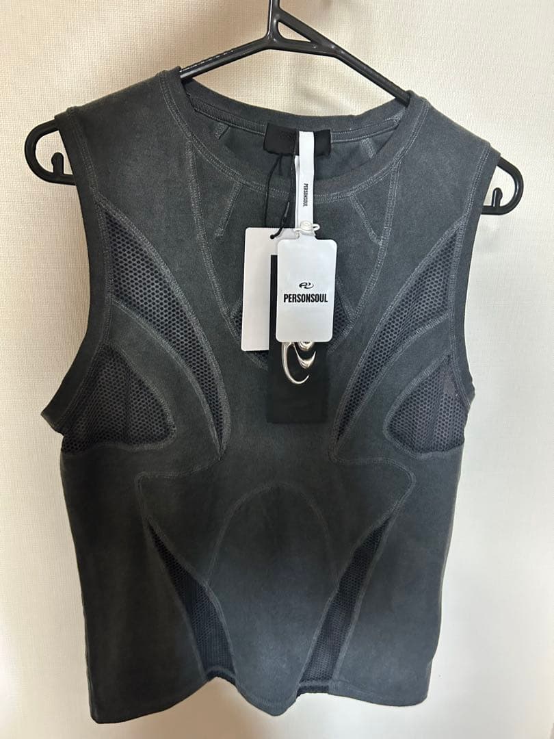 トップス PERSONSOUL SLIM TANK TOP