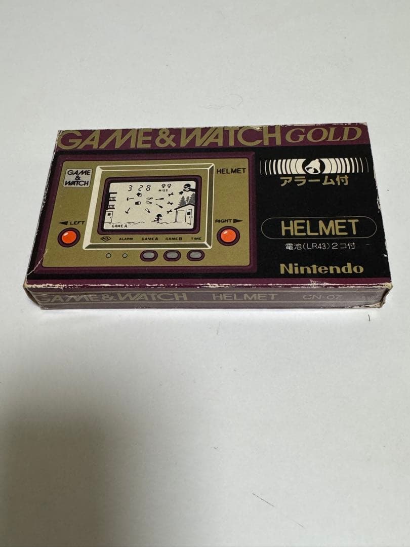 任天堂 ゲームウォッチCN07ヘルメット