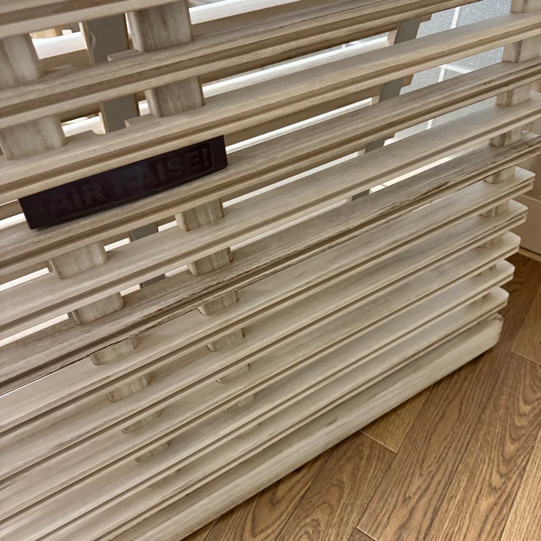 みやび格子 すのこベッド AiR RAISE エアライズ 2台　折りたたみ 桐