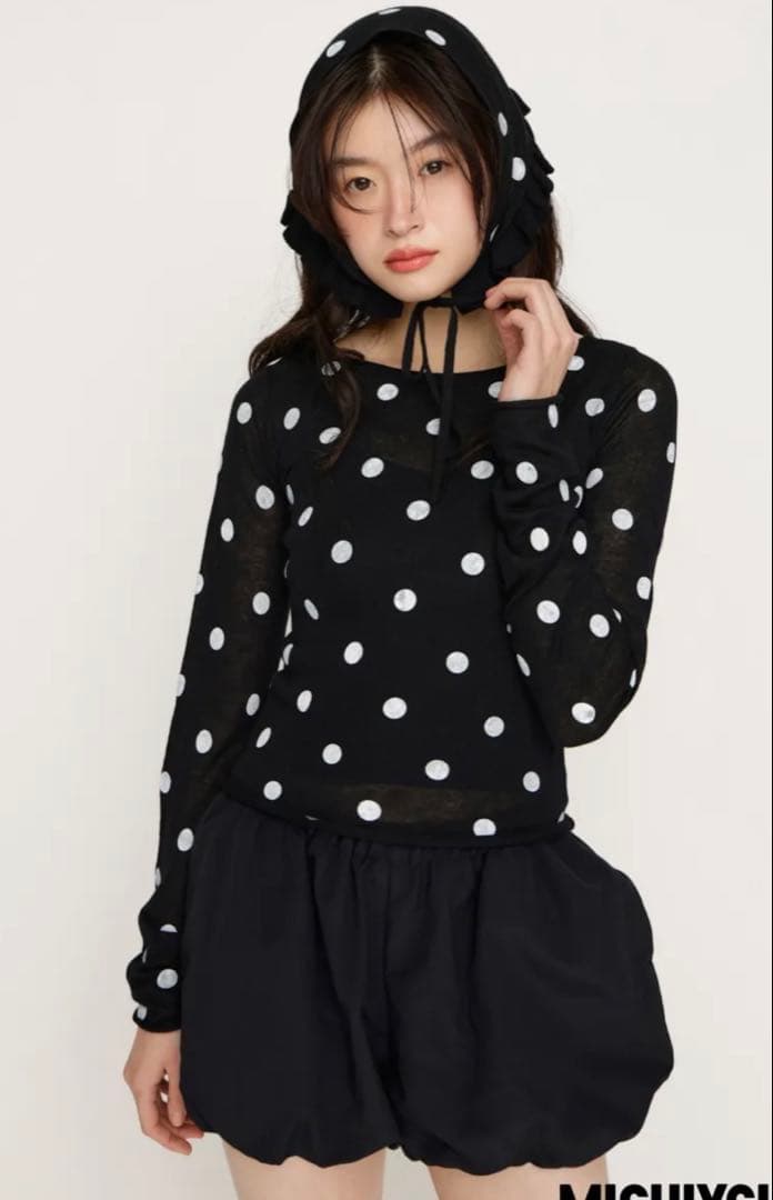 sly MICHIXSLY DOTS KNIT トップス　ミチスライ