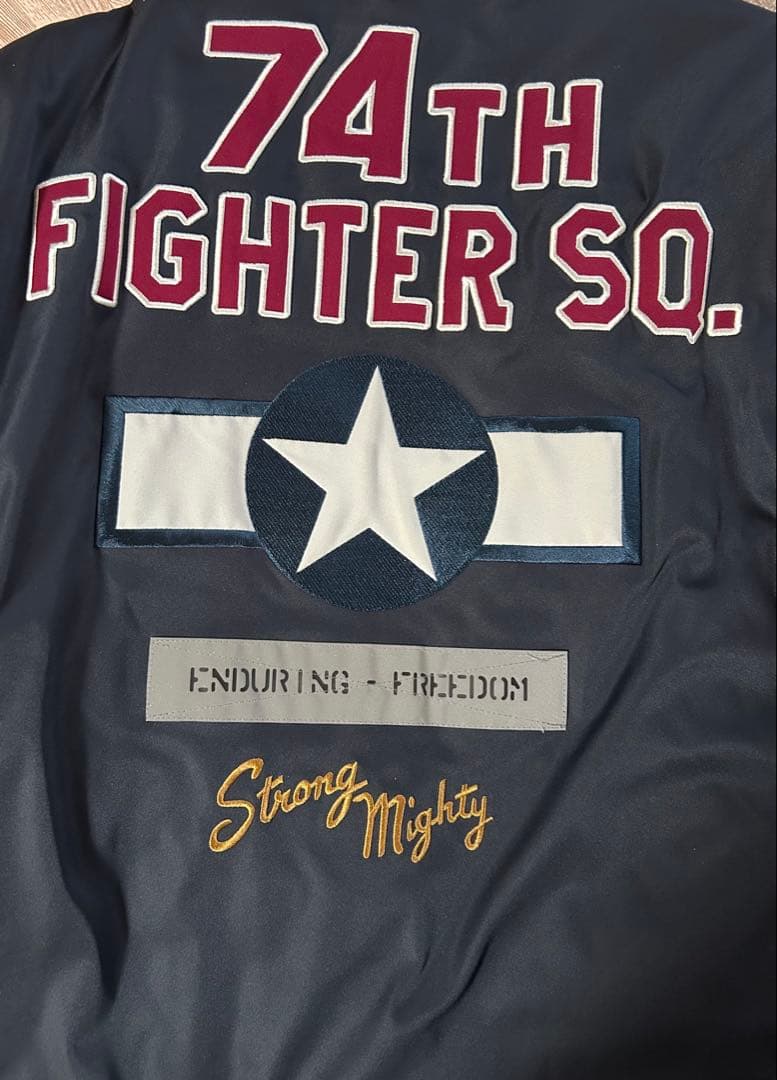 フライトジャケット 74TH FIGHTER SQ.