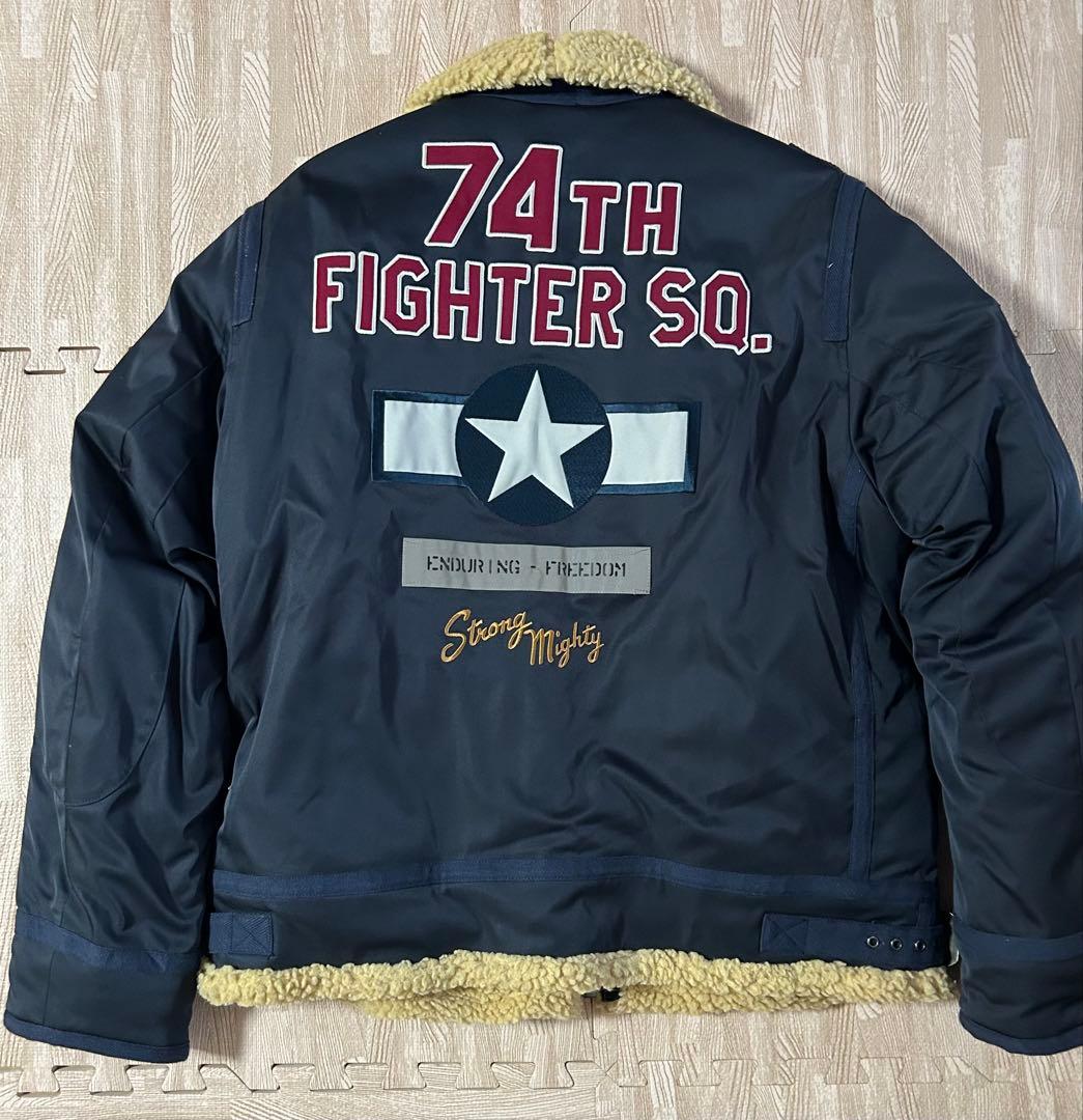 フライトジャケット 74TH FIGHTER SQ.