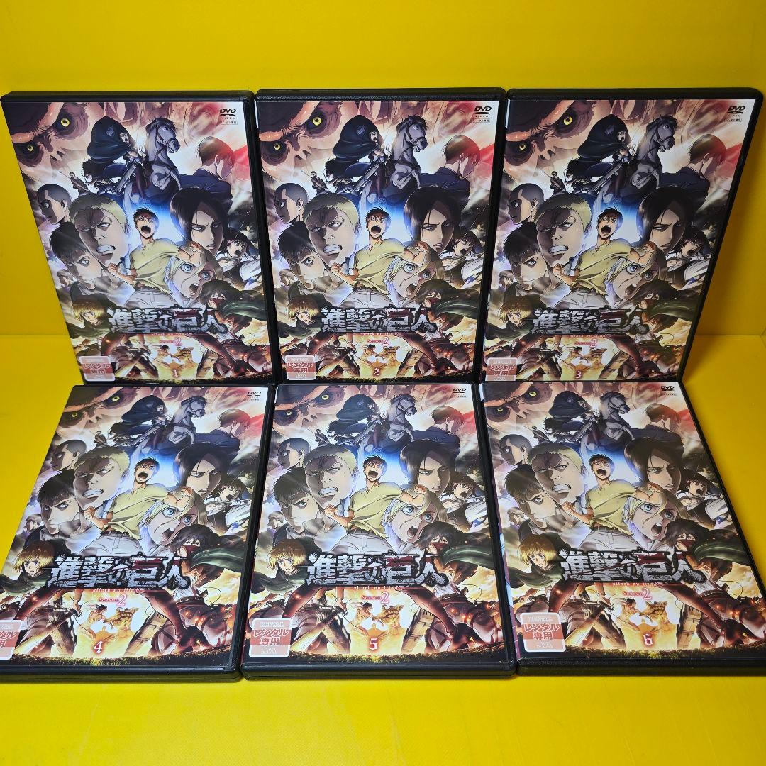 新品ケース交換済　進撃の巨人【1st～final/劇場版】DVD 全50巻セッ