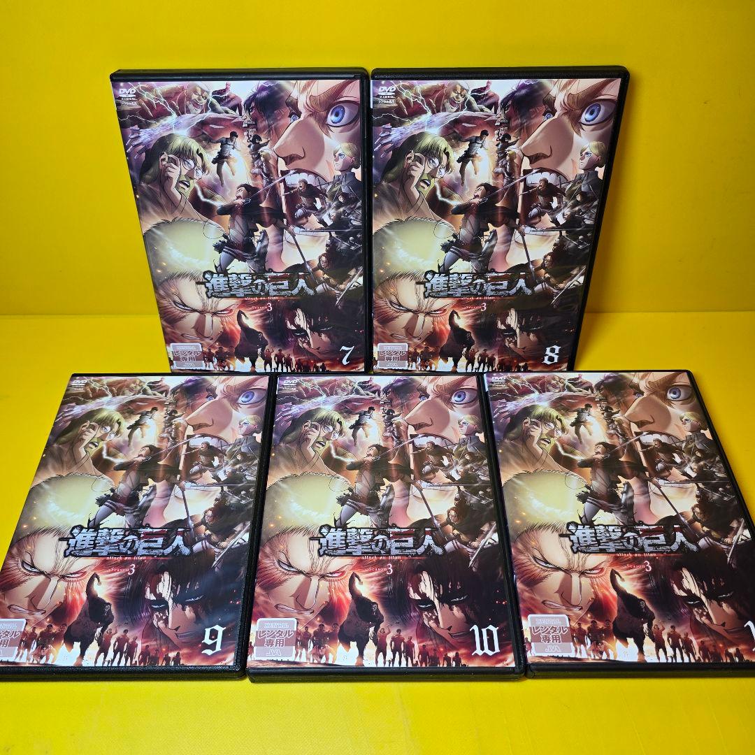 新品ケース交換済　進撃の巨人【1st～final/劇場版】DVD 全50巻セッ