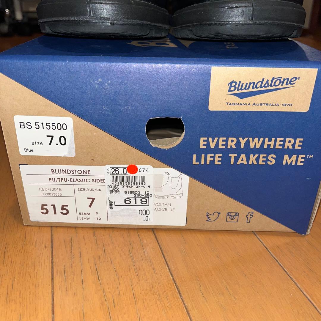 【新品未使用】BLUNDSTONE サイドゴアブーツ UK7