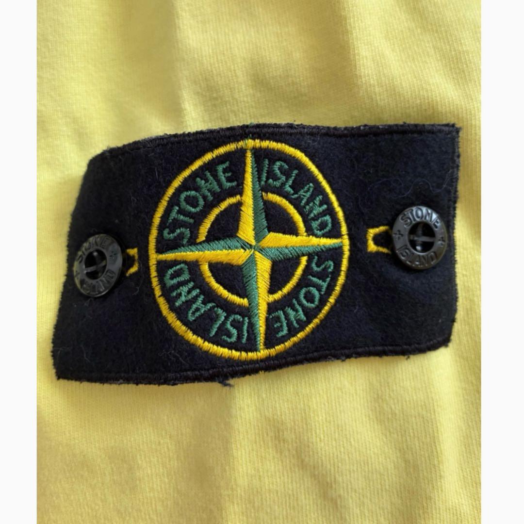 STONE  ⭐︎コンパスパッチ ロンTイエロー S CLGコード有