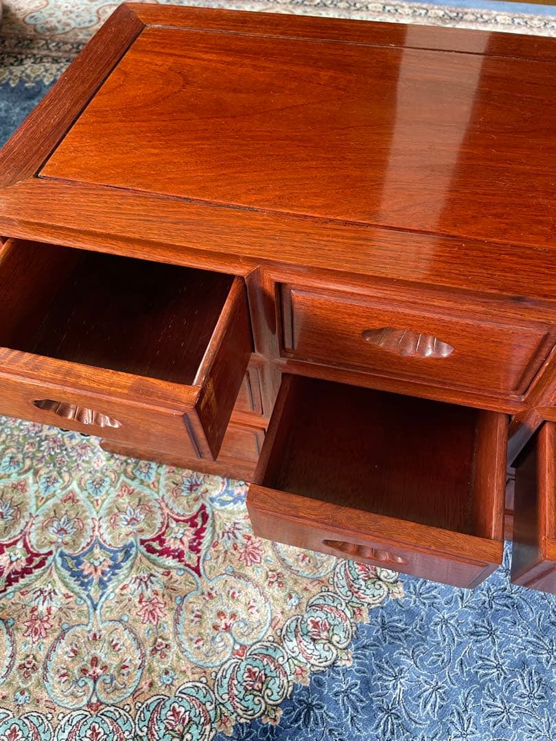 【希少品】無垢材 小引き出し箪笥 レトロ アンティーク調 和モダン インテリア