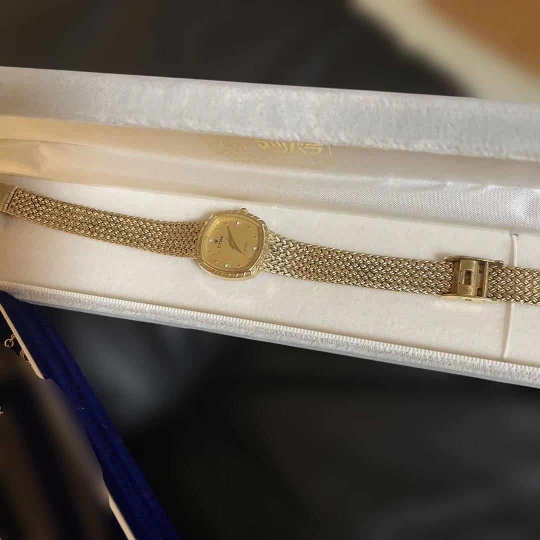 遺品整理　アクセサリー　CYMAレディース腕時計　値下げ　お値引き不可