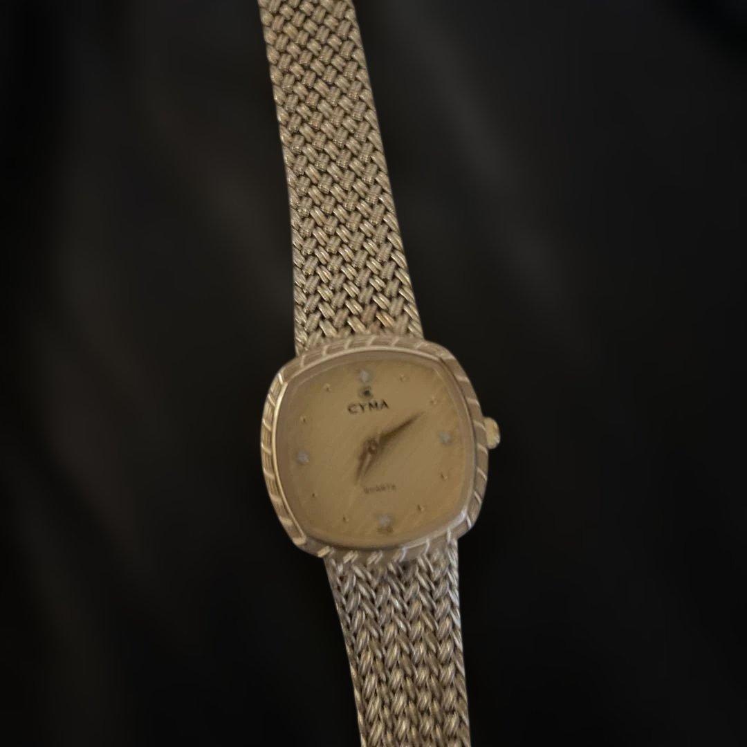 遺品整理　アクセサリー　CYMAレディース腕時計　値下げ　お値引き不可