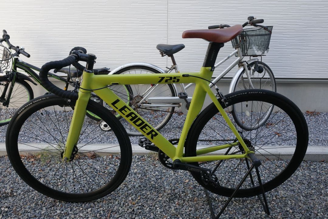 leader リーダーバイク 725TR イエロー Mサイズ 25周年 現行