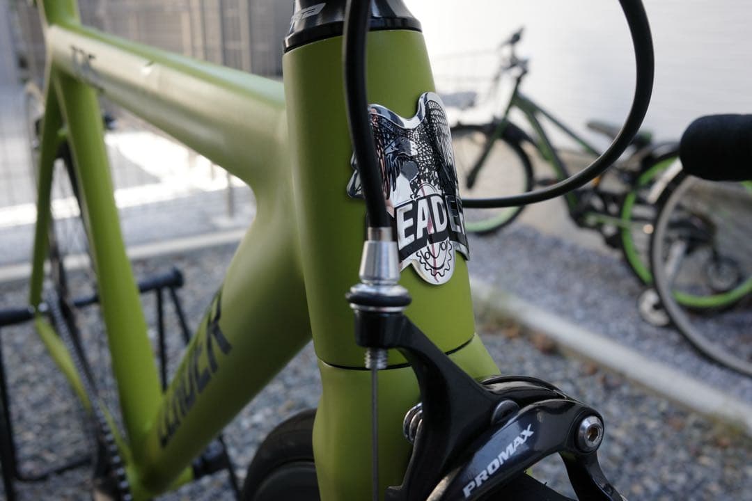 leader リーダーバイク 725TR イエロー Mサイズ 25周年 現行