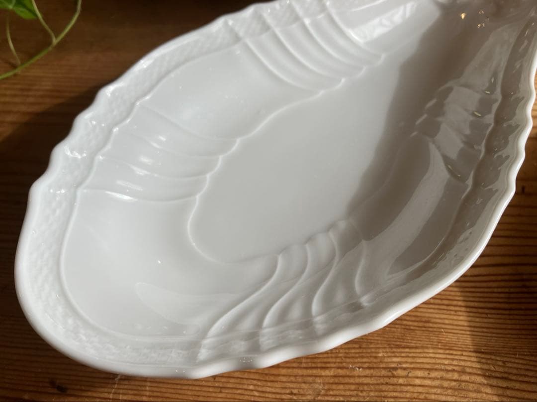 ジノリ　ベッキオホワイト　ピクルスディッシュ×4