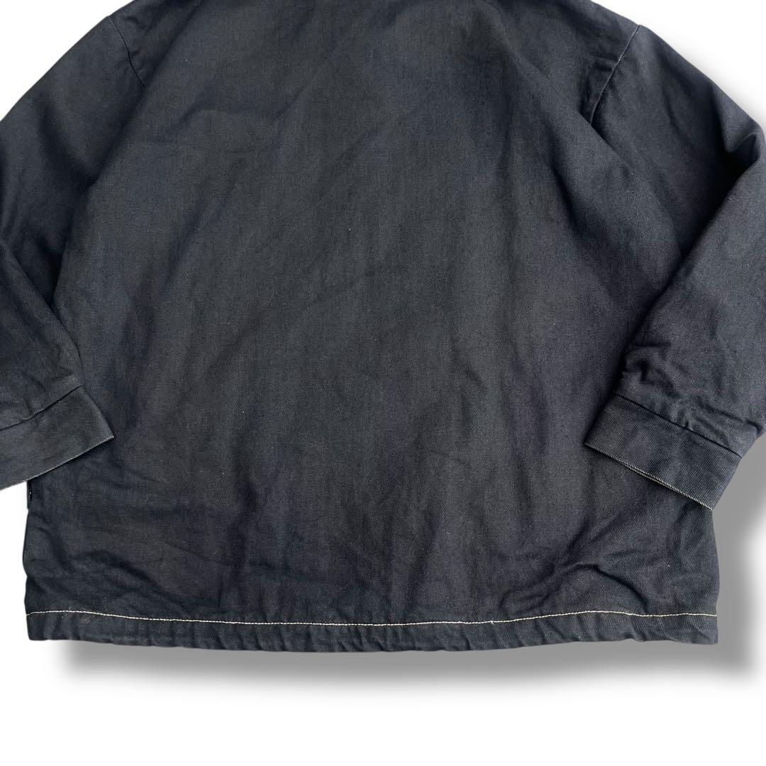 90's USA製 TRIPLE FIVE SOUL デニム カバーオール 黒