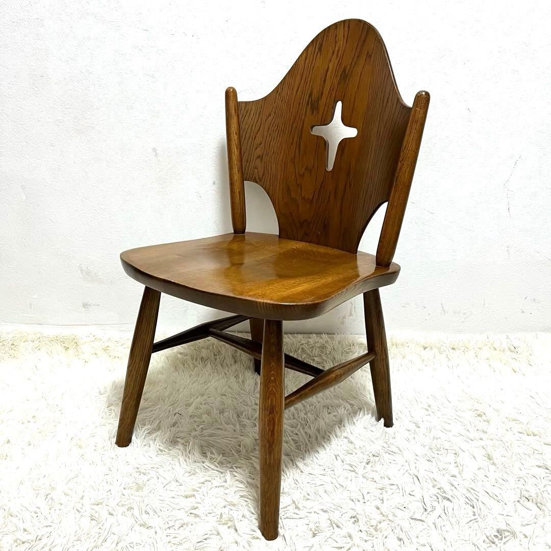 ヴィンテージ WINDS 太平 チャーチチェア ダイニングチェア 飛騨家具 2脚